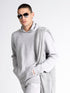 Grey Cashmere Hoodie